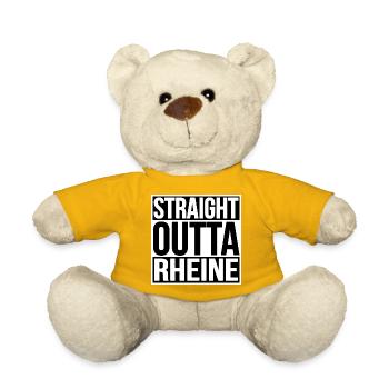 STRAIGHT OUTTA RHEINE - Teddy - Sonnengelb - Vorne