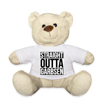 Straight Outta Garbsen - Teddy Bear - sun yellow - Front