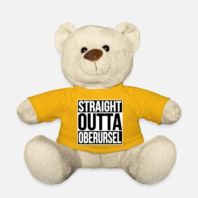 Straight Outta Oberursel - Teddy - Sonnengelb