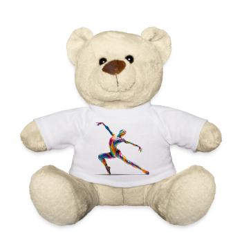 Explosion de couleurs danseuses en flux - Nounours - jaune soleil - Devant