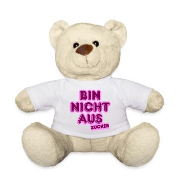 Bin Nicht Aus Zucker - Teddy - Sonnengelb - Vorne