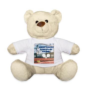 Keep calm and play padel - Teddy Bear - sun yellow - Front