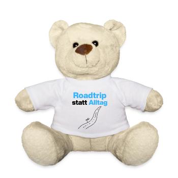 Road trip instead of everyday life - Get out into the adventure - Teddy Bear - sun yellow - Front