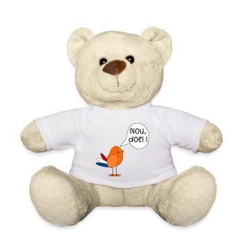 Well bye - Teddy Bear - sun yellow - Front