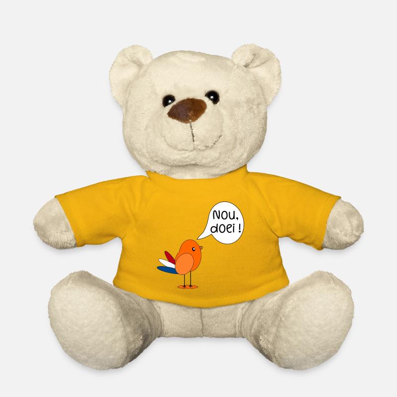Na dann, tschüss - Teddy - Sonnengelb