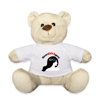 NeuroDivaGent as a superpower, neurodivergent - Teddy Bear - sun yellow - Front