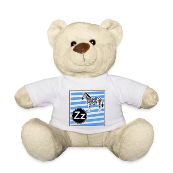 Z pour Zebra - Nounours - jaune soleil - Devant