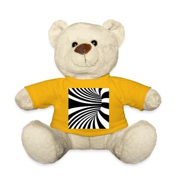 Monochrome Spiral Flux - Nounours - jaune soleil - Devant
