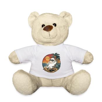 Lustige Schafe am Strand, Sommerurlaub Sonnenuntergang - Teddy - Sonnengelb - Vorne