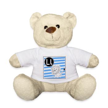 L pour Lion - Nounours - jaune soleil - Devant