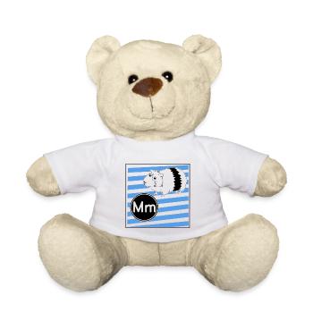M pour cochon d’Inde - Nounours - jaune soleil - Devant
