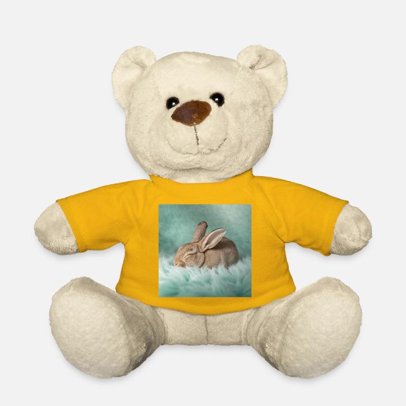 Rabbit Neon Dreams - Teddy Bear - sun yellow
