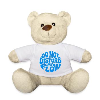Do Not Disturb My Flow - Teddy Bear - sun yellow - Front