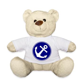 Anchor icon - Teddy Bear - sun yellow - Front