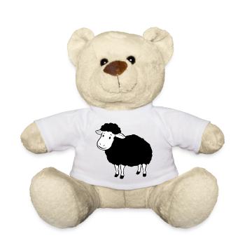 schwarzes Schaf - Teddy - Sonnengelb - Vorne