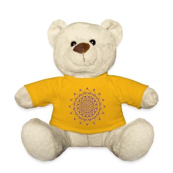 Mandala - Teddy - Sonnengelb - Vorne
