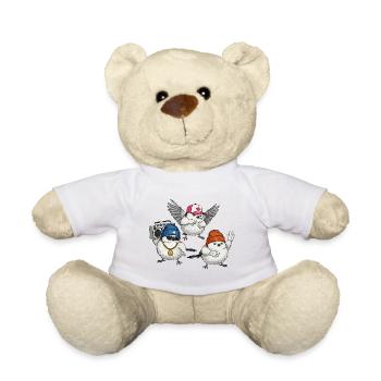Ambiance de rue Bird Crew - Nounours - jaune soleil - Devant