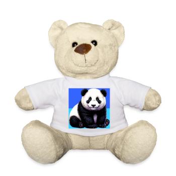 panda - Nounours - jaune soleil - Devant