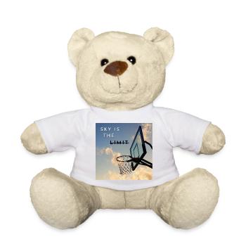 Sky Is The Limit Hoops - Teddy Bear - sun yellow - Front