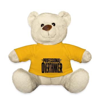 professional Overthinker Bold - Teddy - Sonnengelb - Vorne
