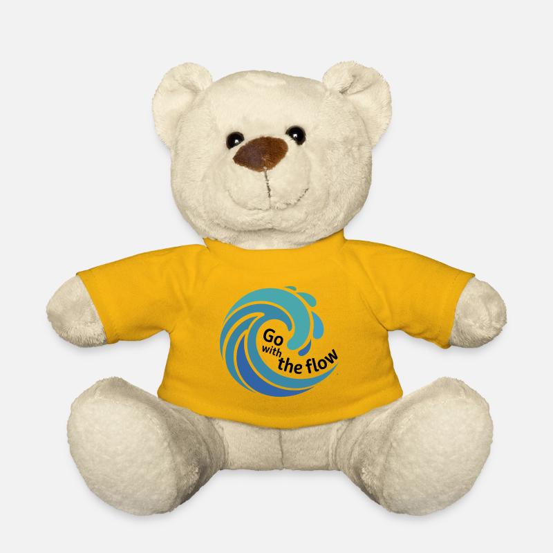 Optez pour l’Art Flow Wave - Nounours - jaune soleil