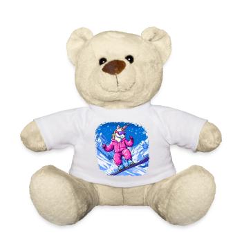 Unicorns Snowboard - Nounours - jaune soleil - Devant