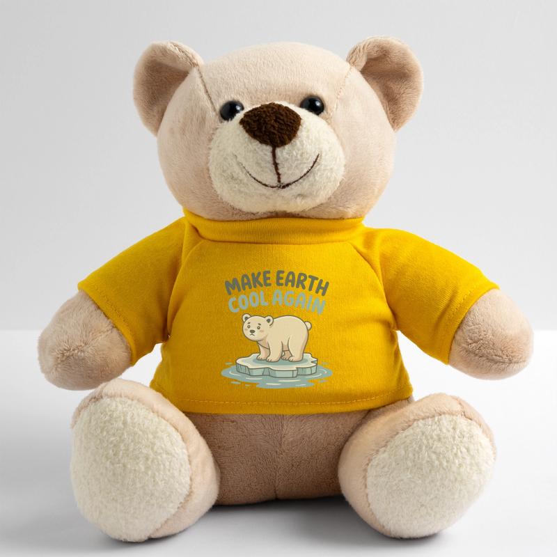 Make Earth Cool Again Teddy Bear