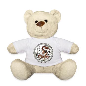 Chinesischer Drache - Teddy - Sonnengelb - Vorne