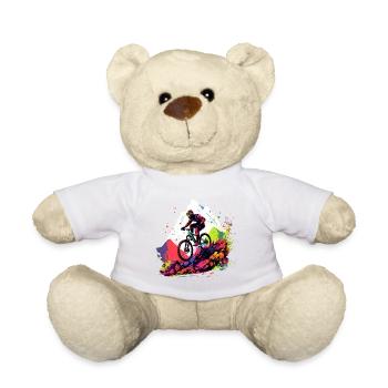 Farbenfroher Mountainbike-Trail - Teddy - Sonnengelb - Vorne
