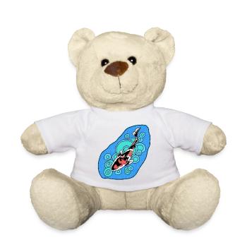 Koi Azure Spiral - Teddy - Sonnengelb - Vorne