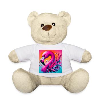 Flamingo - Teddy - Sonnengelb - Vorne
