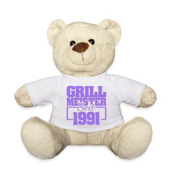 Grill cutlery 1991 - Teddy Bear - sun yellow - Front