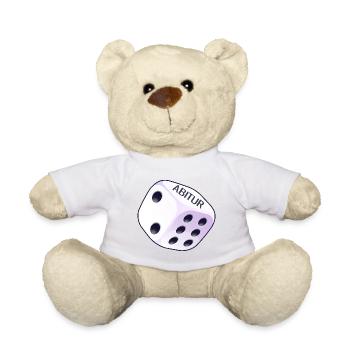 Würfel Abitur 2026 - Teddy - Sonnengelb - Vorne