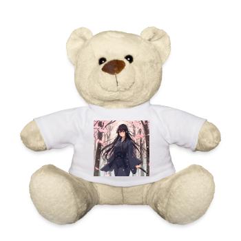 Sakura Samurai im Wald - Teddy - Sonnengelb - Vorne