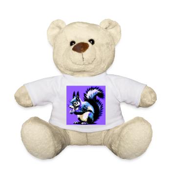 squirrel - Teddy Bear - sun yellow - Front