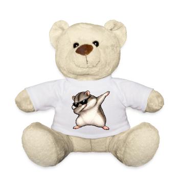 Hamster nain dschongrois en dabing - Nounours - jaune soleil - Devant