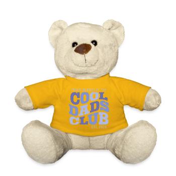 Club des Pères Cool - Cadeau Papa 2026 - Nounours - jaune soleil - Devant