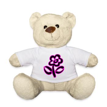 Fleur - Nounours - jaune soleil - Devant