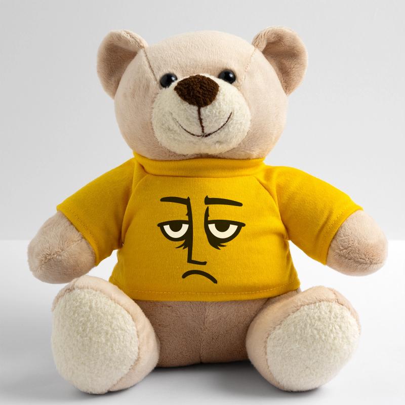Grumpy sad disappointed face funny Teddy Bear