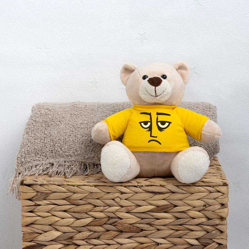 Grumpy sad disappointed face funny Teddy Bear