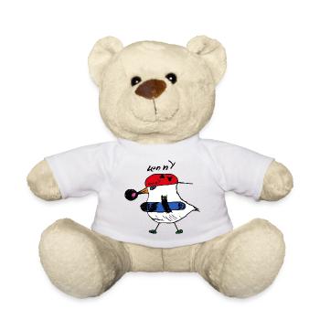 Lennys Skater-Huhn - Teddy - Sonnengelb - Vorne