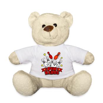 Pin Helden Cartoon-Bowling - Teddy - Sonnengelb - Vorne