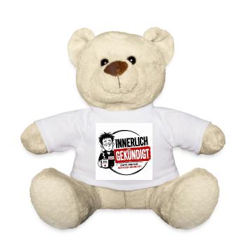 Innerlich habe gekündigt - Teddy - Sonnengelb - Vorne