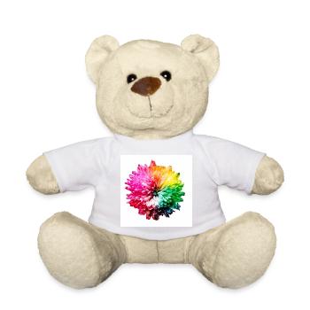 Regenbogen Blüte Explosion - Teddy - Sonnengelb - Vorne
