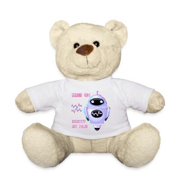 ERROR 404: Identity Not Found - Teddy Bear - sun yellow - Front