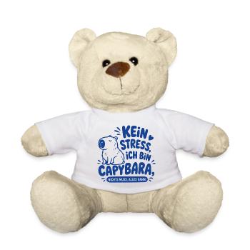 Kein Stress ich bin Capybara - Teddy - Sonnengelb - Vorne