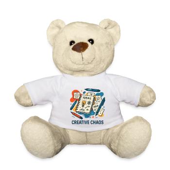 Creative Chaos Idea Book - Teddy Bear - sun yellow - Front