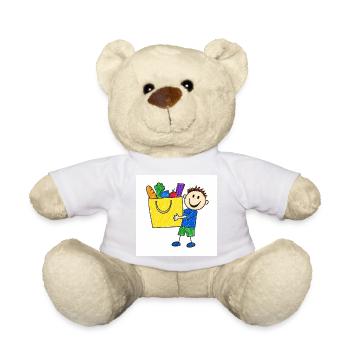 Kinder können bereits selbst einkaufen - Teddy - Sonnengelb - Vorne