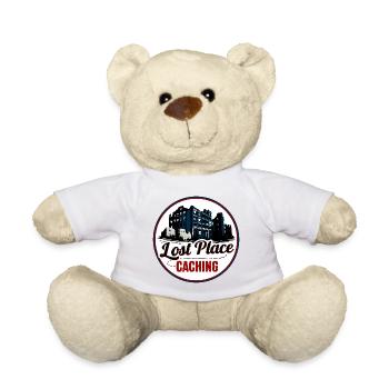 Lost Place Caching - Teddy - Sonnengelb - Vorne