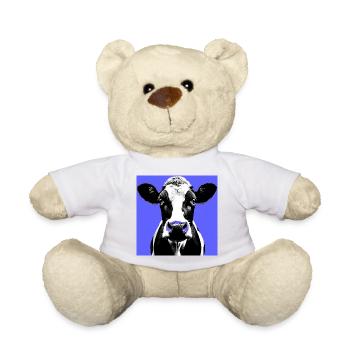 cow - Teddy Bear - sun yellow - Front